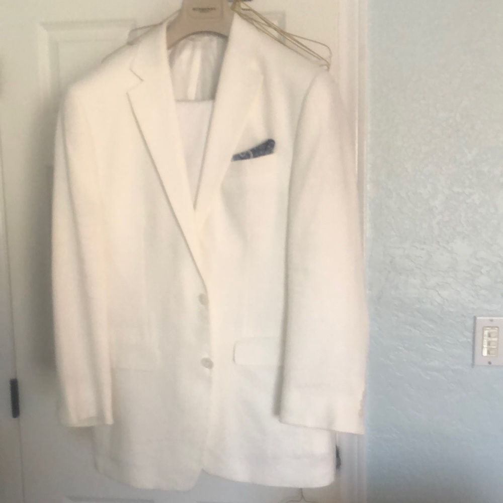 Men’s  Lauren white summer jacket 38R-
